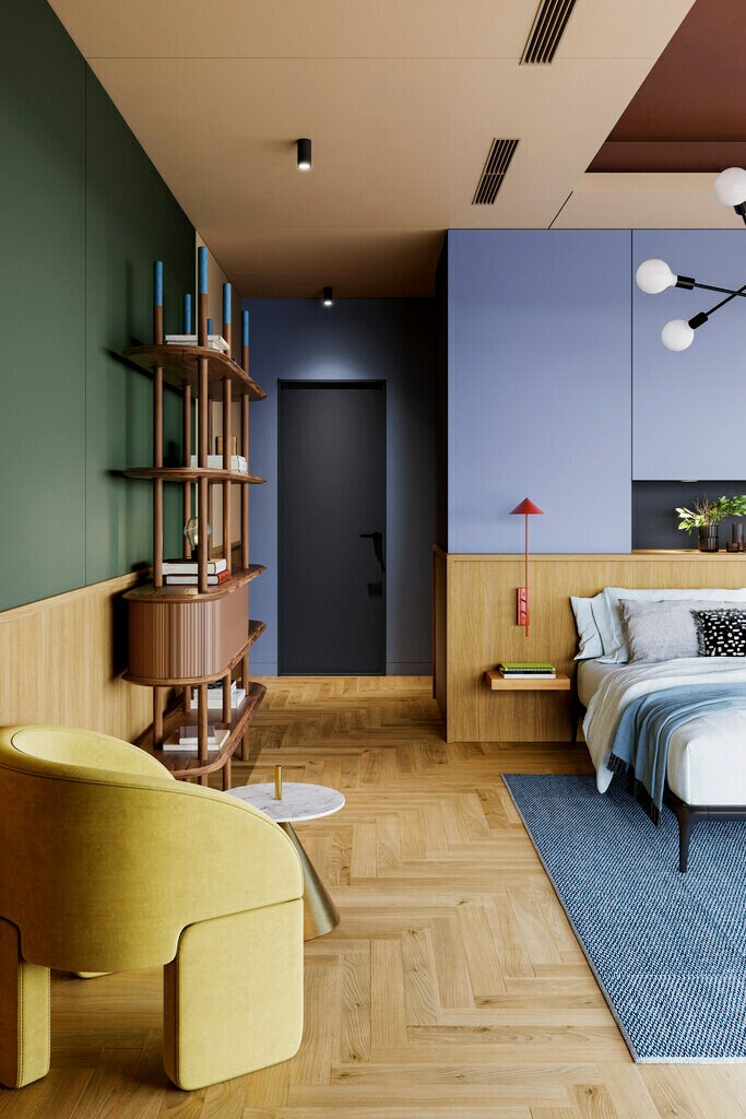 3M DI-NOC Architectural Finishes CGI Image Guestroom
