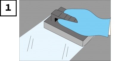 3M™ セーフティ・ウォーク™ すべり止めテープ施工手順1
