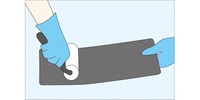 3M™ セーフティ・ウォーク™ すべり止めテープ貼り付け施工の注意
