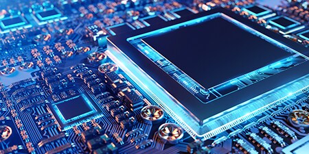 半導体製造工程における半導体回路
