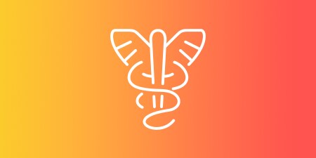 カドゥケウスのイラスト
