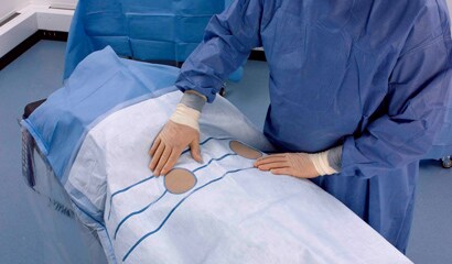 カテーテルなどの処置室
