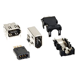 IEEE-1394コネクターファミリーのイメージ