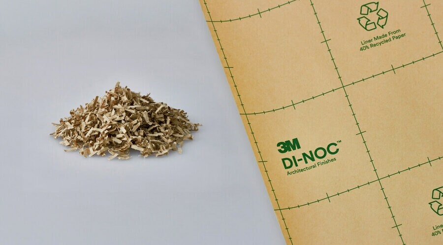 DI-NOC Recycled Paper Liner
