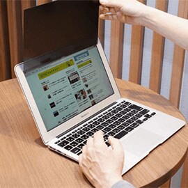 のぞき見防止のためのプライバシーフィルター 