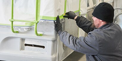 マスキング作業
