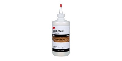 Our CA5 cyanoacrylate adhesive can be easily dispensed from a flexible container.
