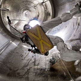 コンファインド・スペースを表すアイコン