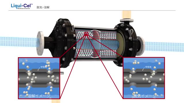 3M™  Liqui-Cel™ 分離膜モジュール　飲料製造開発向け炭酸溶解用途紹介動画

