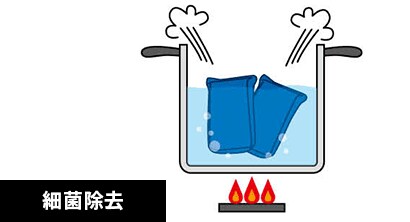 定期的に除菌
