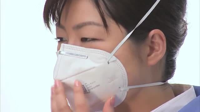動画：２つ折りタイプ　防じんマスク／防護マスク
