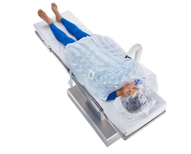 Learn how to use the Bair Hugger multi-position blanket to warm the torso
