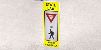 道路標識に使用される3Mの反射シート
