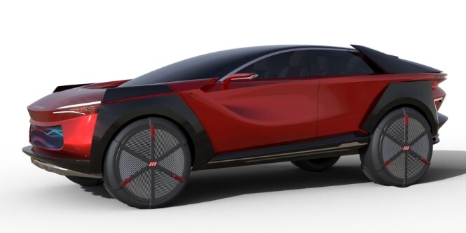 Futuristic car

