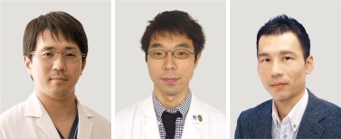 栗山 直英先生、本田 仁先生、齋藤 浩輝先生