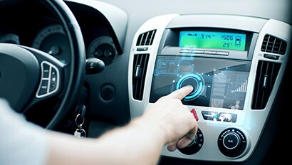 カーナビのノイズのでる FPC箇所
