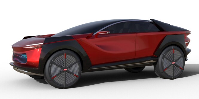 Futuristic car
