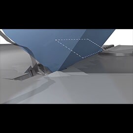 シャープな切れ味。高速研削。その持続性。