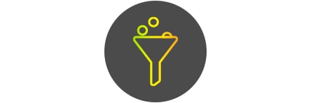 A funnel icon
