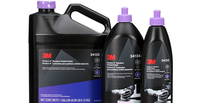 3M™ パーフェクト・イット™ ランダムオービタル ポリッシュ 容量違いの3種
