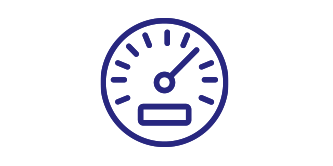 スピードメーターのイラスト
