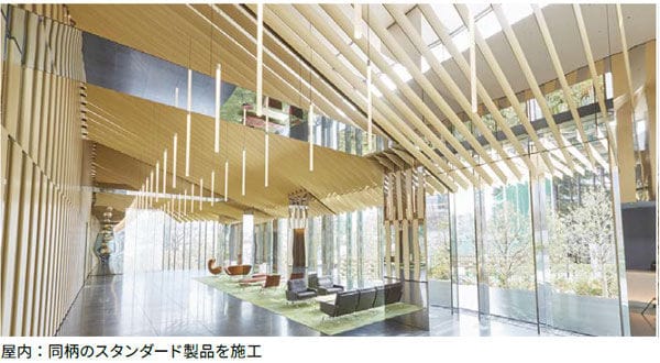 EXRシリーズは同柄のスタンダード品と同柄の組み合わせが可能でデザインの可能性を広げます
