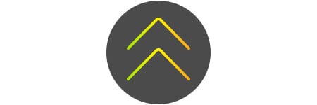 Arrows pointing upwards icon
