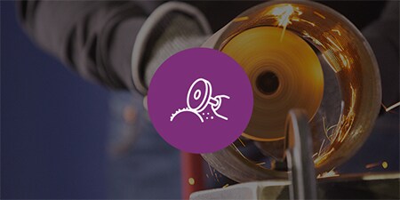 バリ取りのアイコン
