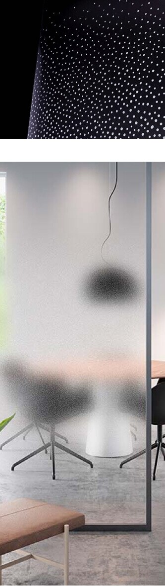 ポップ W/SH2FGPP-W　センターグラデーションタイプはガラスの中央部にプライバシーを付与します
