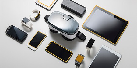 ３Ｍの粘着テープを使用したスマートデバイス
