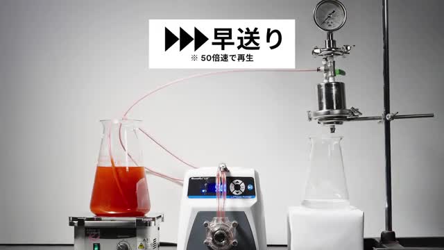 3M™  Micro-Klean™  糸巻きフィルターカートリッジ Dシリーズによる赤錆模擬液実験動画
