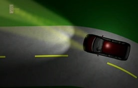 道路標識の入射角