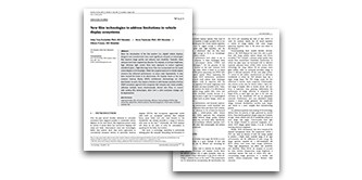 車載ディスプレイエコシステムの限界に対処するための新たなフィルム技術（PDF）
