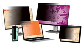 ３Ｍ™ コンプライ™ 取り付けシステムの詳細を知り、コンピューターやラップトップのプライバシーと画面保護を万全に。