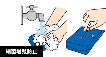 よくすすぐ
