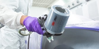 3M™ パフォーマンス スプレーガンは、精密なパフォーマンスを発揮するよう最適化されています。
