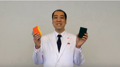 なぜキッチンスポンジたわしでコゲが落とせるのか
