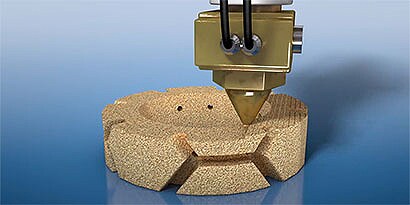 3Dプリンターで製作するCBNホイール
