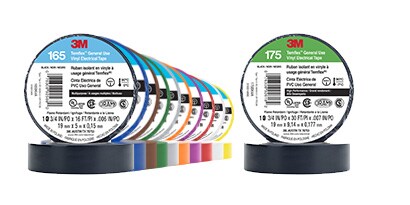 3M General Use Vinyl Electrical Tape Family
