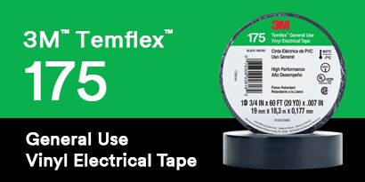 3M Temflex 175 General Use Tape
