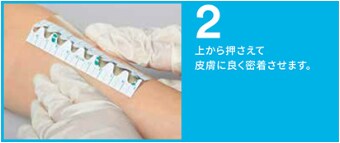 ３Ｍ™ テガダーム™ ロール トランスペアレント フィルムロール 貼り方2
