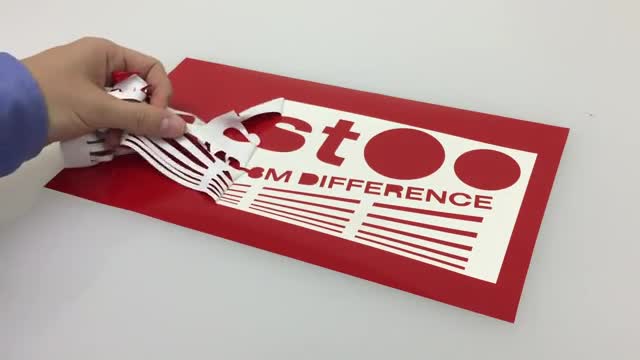 ウィード性 3M™ スコッチカル™ フィルム Jシリーズ (Red)
