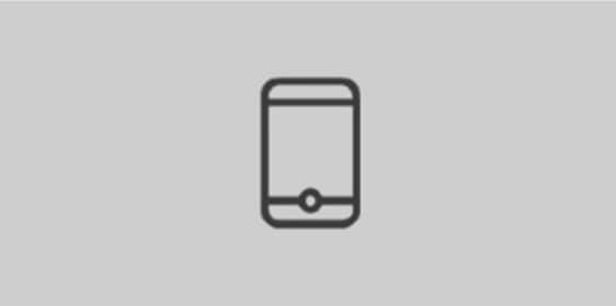 Line drawing of a smartphone
