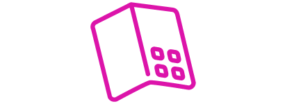 Foldable display icon
