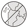 A globe icon