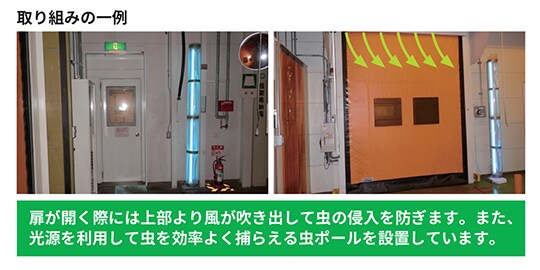 クリーンな環境で製造