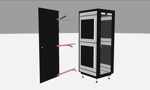 サーバーラックの動画