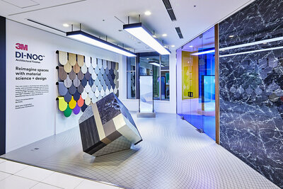 3M™ Dynoc™ Film showroom
