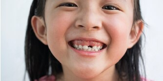 Girl smiling 
