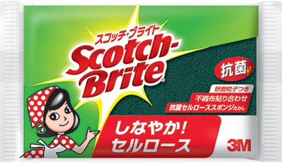スコッチ・ブライト™ セルローススポンジたわし
